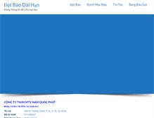 Tablet Screenshot of datbaodaihan.info
